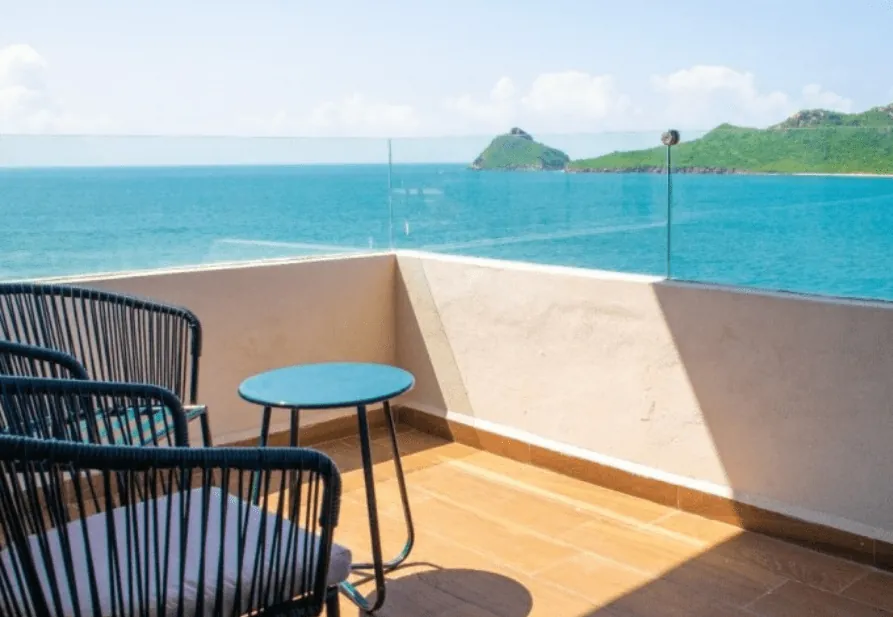 Terraza de la suite
