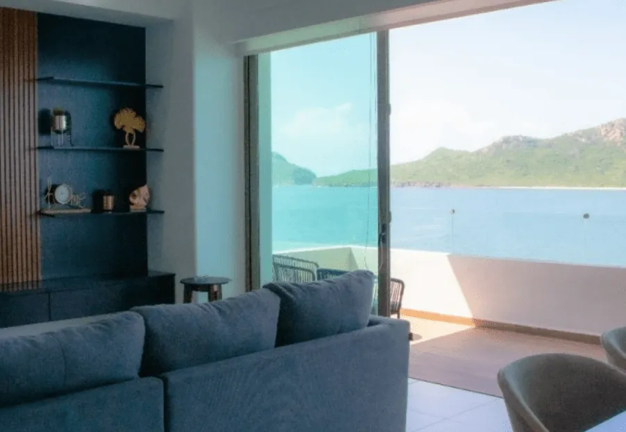 Sala de la Suite de 2 recámaras